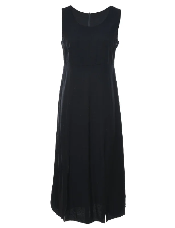 Black Sleeveless Maxi Dress - S Stylish Long Sleeve Maxi Dress