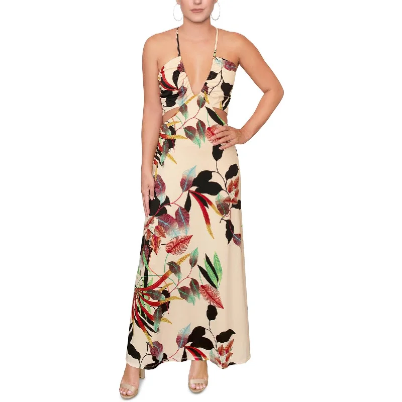 Rachel Rachel Roy Womens Willow Maxi Dress Trendy Maxi Dress with Bow