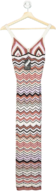 River Island Multicoloured Maxi Dress XS Classic A-Line Maxi Dress