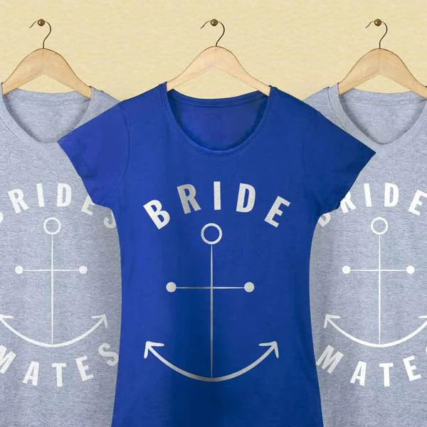 Bride/Bride Mate Tees Elasticated Padded Insulated