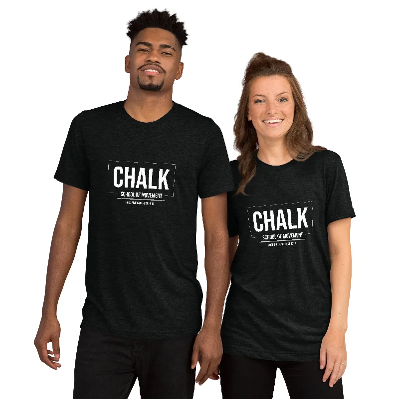 Chalk Logo Unisex Short sleeve t-shirt Rayon Velvet Corduroy