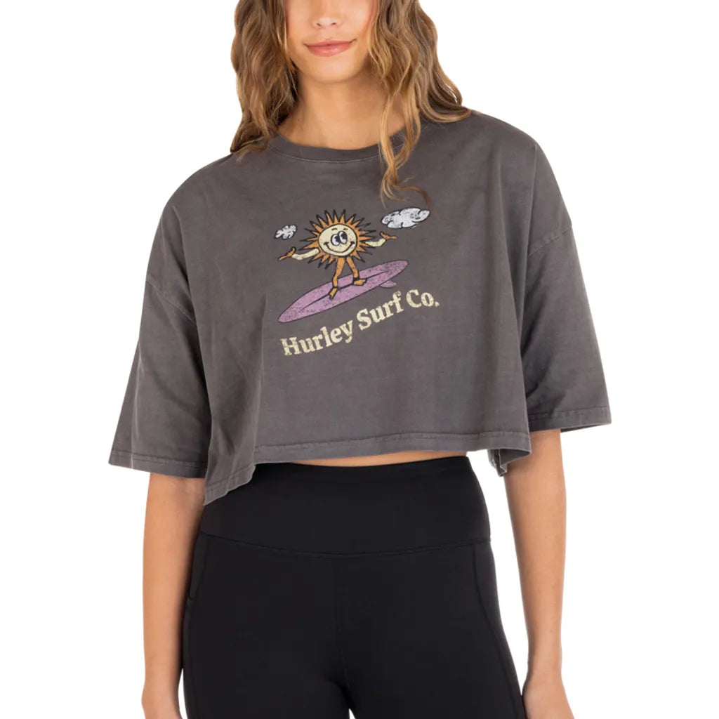 Mr.Brightside Boyfriend Cropped Tee Terry Blend Velvet Blend Canvas Blend