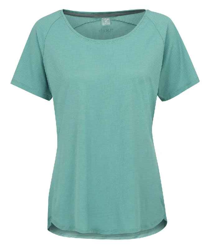 Aleya Tee - Glacier Blue Oversized T-Shirt Spandex breathable