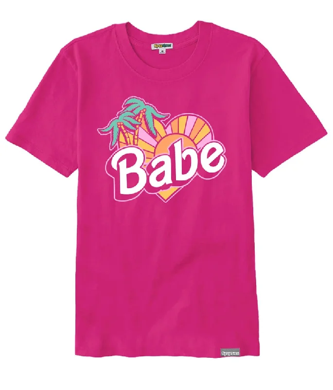 Women's Malibu Babe Tee Fleece Nylon Spandex