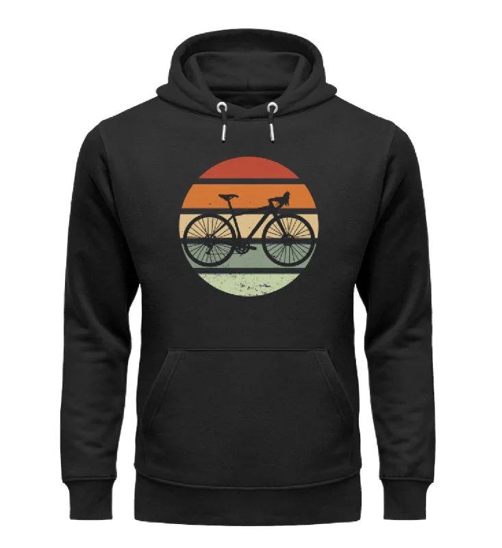 Fahrrad Vintage - Unisex Premium Organic Hoodie Hoodie with Earth Tones Natural Calm