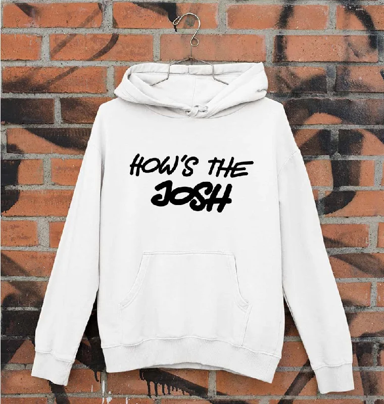 How's The Josh Unisex Hoodie for Men/Women Hoodie with Monochrome Minimalist Simple