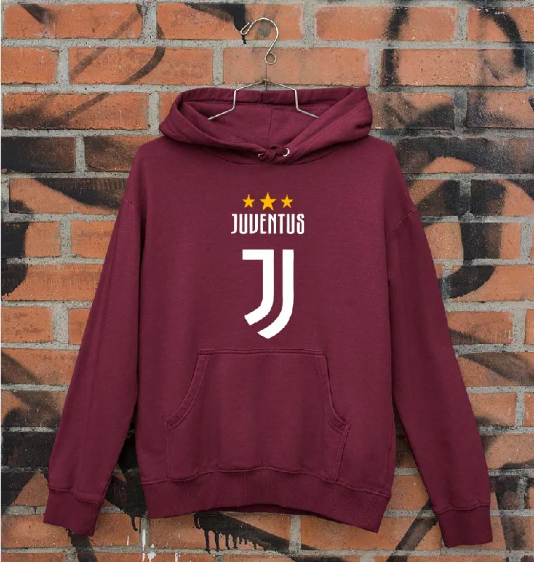 Juventus Unisex Hoodie for Men/Women Hoodie with Lace Feminine Delicate