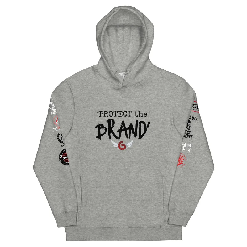 Limited Edition 'Protect The Brand' Lifestyle Hoodie Hoodie with Bell Sleeves Flared Feminine