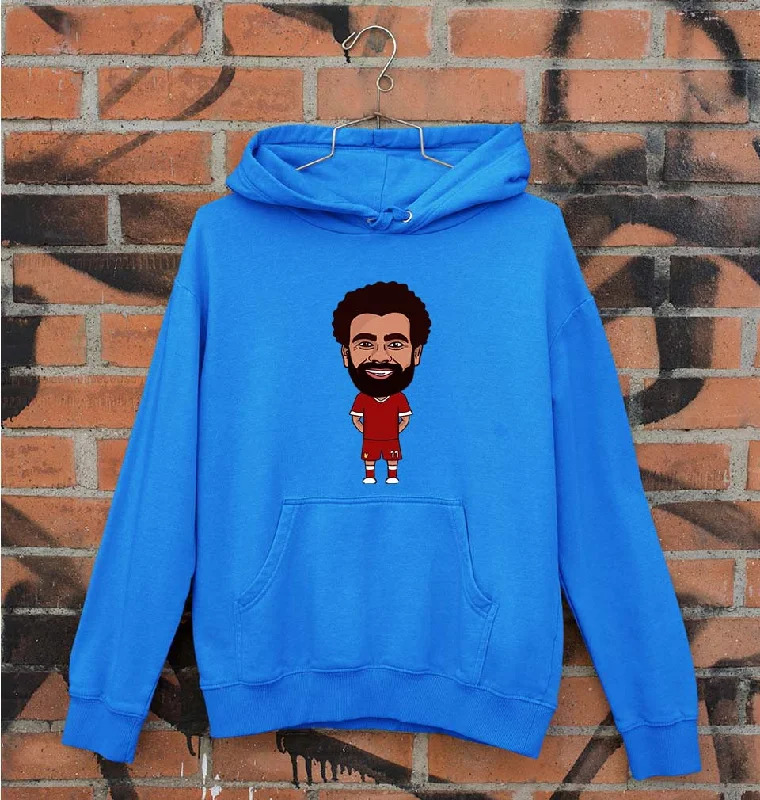 Mohamed Salah Unisex Hoodie for Men/Women Hoodie with Hem Elastic Stretchable Comfortable