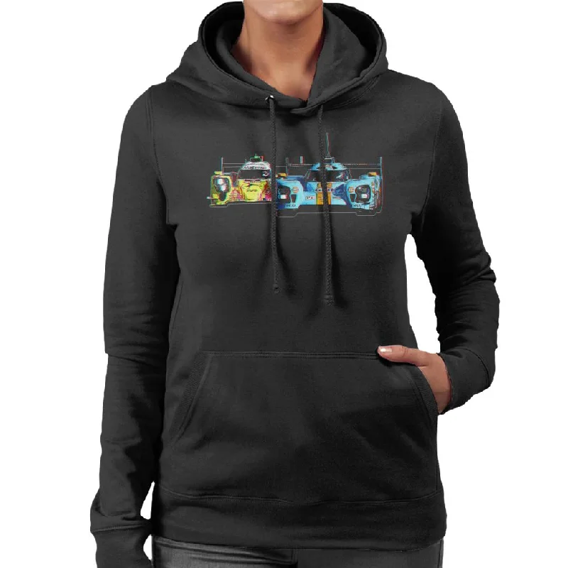 Motorsport Images Dragonspeed BR Engineering Hedman Women's Hooded Sweatshirt Hoodie with Print Artistic Unique