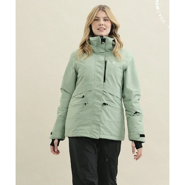 Liquid Aurora Womens Jacket Belted Jacket Elasticated Jacket Padded Jacket