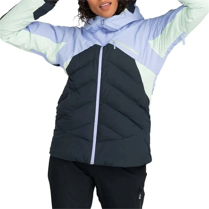 Roxy Luna Frost Womens Jacket Belted Jacket Elasticated Jacket Padded Jacket