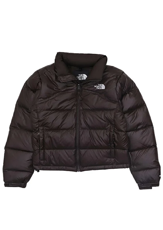 The North Face Women's 2000 Retro Nuptse Jacket Faux Fur Fabric Real Fur Fabric Shearling Fabric