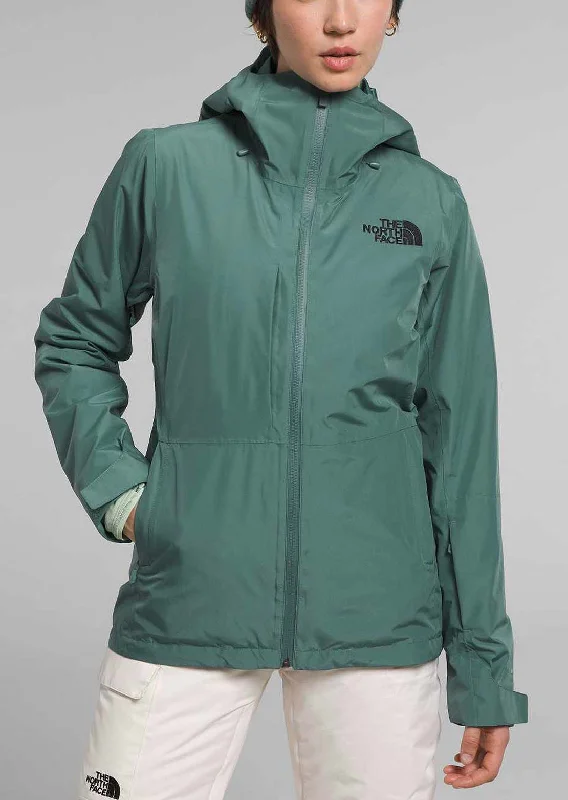 The North Face Women's Thermoball Eco Snow Triclimate Jacket Trench Coat Raincoat Waterproof Jacket