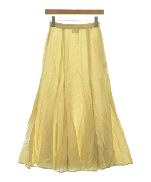 UNITED ARROWS Long/Maxi length skirts linen skirt light