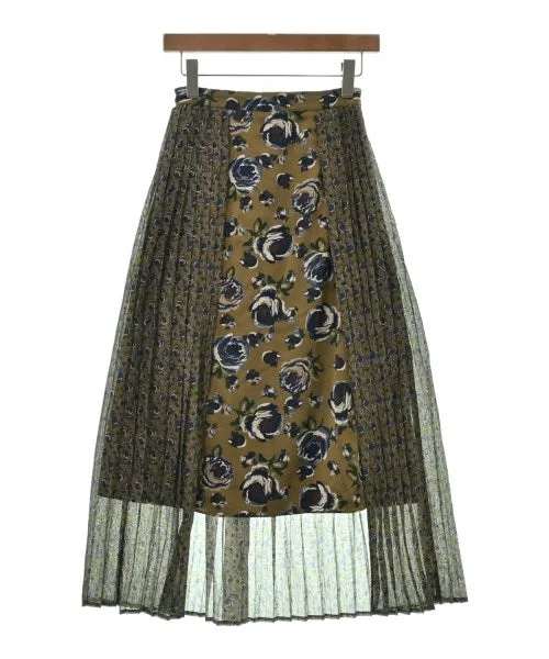 CLANE Long/Maxi length skirts denim skirt trendy