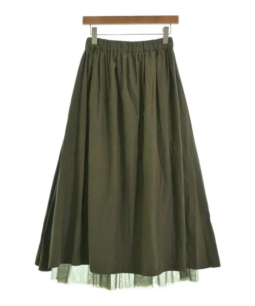 Cloche Long/Maxi length skirts silk skirt lustrous