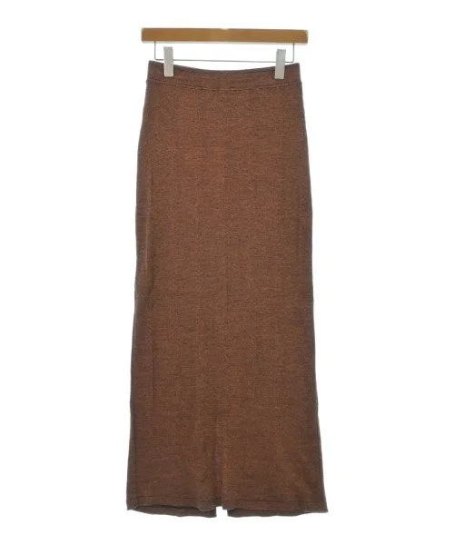 Robert P.Miller Long/Maxi length skirts asymmetrical skirt cut