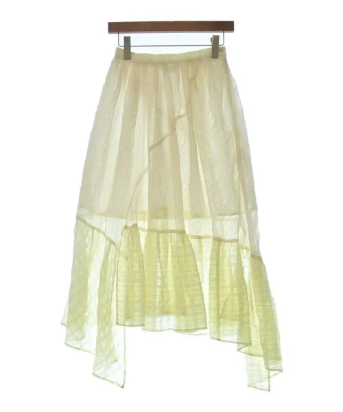 COLUMN Long/Maxi length skirts chiffon skirt lightweight