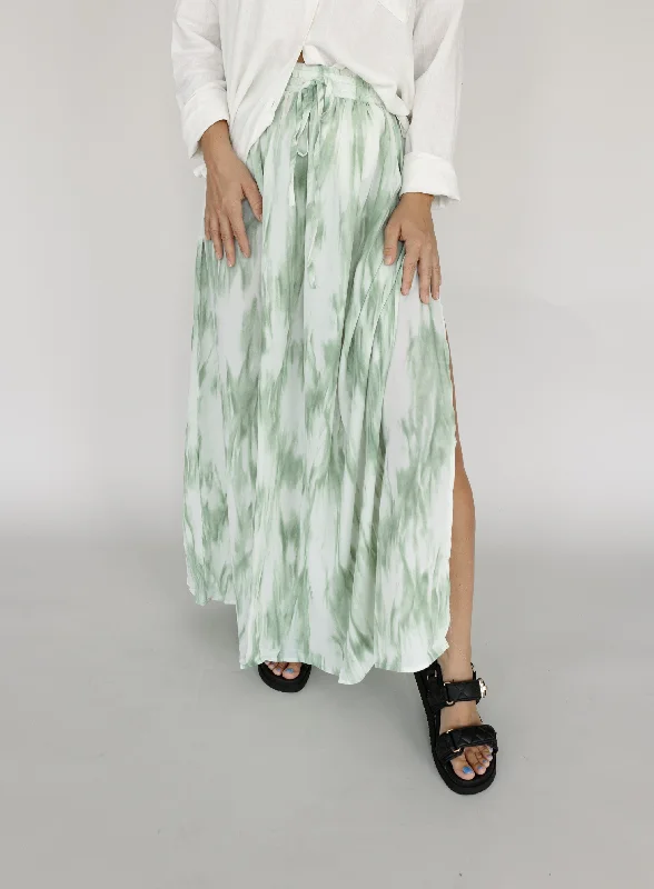 Amy Maxi Skirt - Final Sale chiffon skirt airy