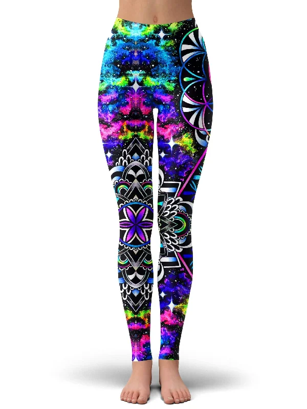 Conscious Cosmos Leggings Cozy Workout Performance Leggings