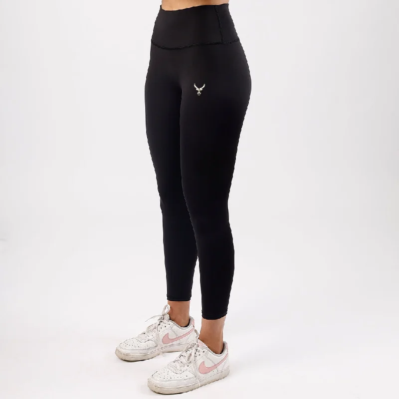 Core Seamless Leggings 7/8 Fashionable Embroidered Detail Leggings