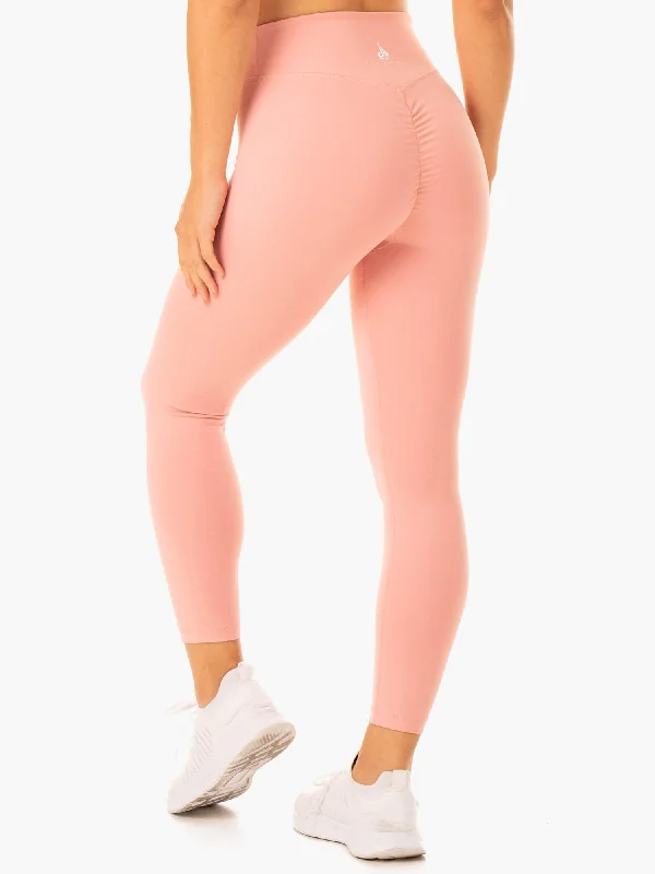 Revival Scrunch Bum Leggings - Pink Comfortable Stretch Leggings