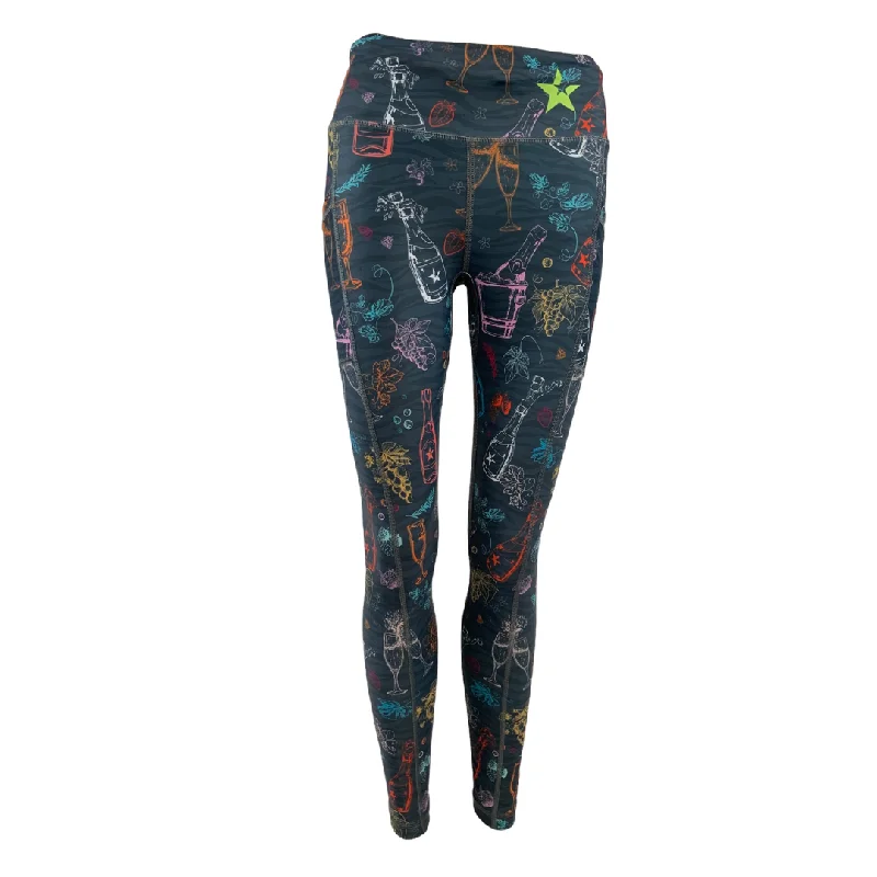 Unisex Leggings | FLANCI Fizz Comfortable Zip-Up Leggings