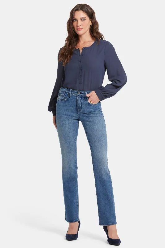 Barbara Bootcut Jeans - Cascade Wave Comfortable Jogger Style Jeans