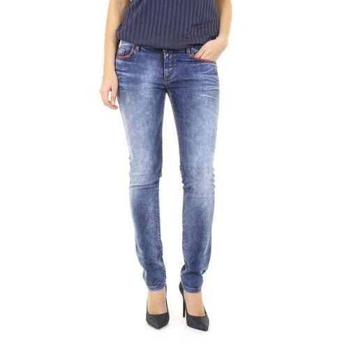 Denim 26 EUR - 26 US Emporio Armani ladies jeans AGJ01 BF 15 Stylish Stone-Wash Denim Jeans