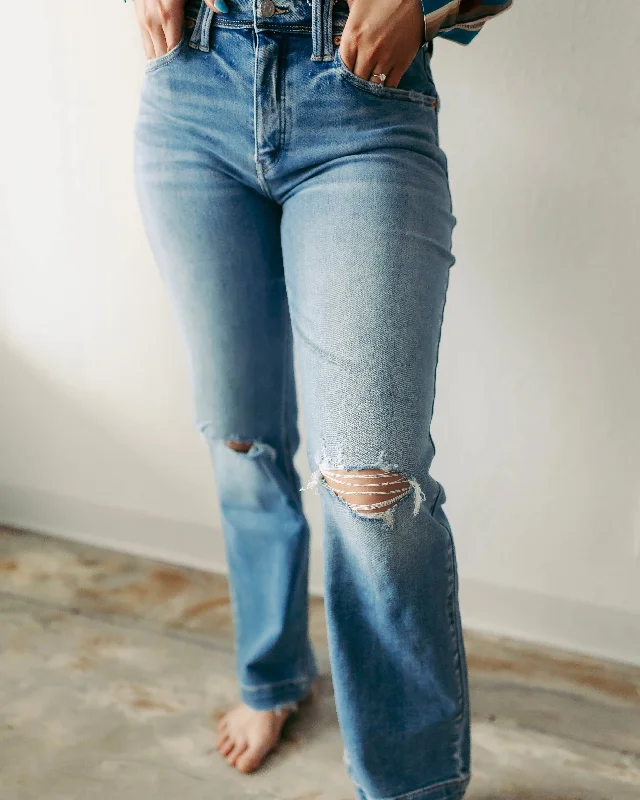 The Lucy Plus Size High Rise Jeans Chic Cropped Jeans